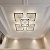 Luminária de Teto Acrílica Minimalista Moderna para Sala de Estar, Luz Principal para Quarto, Fabricante de E-commerce Transfronteiriço Atacado de Iluminação, LED de Luxo