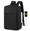 Mochila de Negócios Minimalista Unissex, Grande Capacidade à Prova d'Água