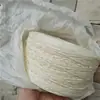 Fsc En Stock Cuerda de Papel de 1-1.5mm Cuero de Vaca Coloreada Cuerda de Empaque de una Sola y Doble Hilo Etiqueta para Tejido de Cajas de Regalo Material Auxiliar para Tejido