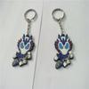 Llavero acrílico personalizado con dibujos animados, llavero creativo DIY con impresión a color y doble cara.