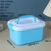 Caja de almacenamiento de escritorio caja de plástico caja de almacenamiento transparente caja de almacenamiento para sala de estar caja de almacenamiento de juguetes caja de almacenamiento de cosméticos caja organizadora