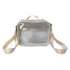 Mochila Bolsa de Dolor Chica Japonesa Versátil Básica 20cm Bolsa para Bebé Cruzada Casual Gran Capacidad Mochila Transparente Linda