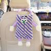 Porta Pañuelos para Respaldo de Asiento de Coche Caja de Pañuelos Divertida para Coche Colgante Monstruo de Dibujos Animados Decoración Interior de Coche