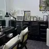 Gabinete Exhibidor de Almacenamiento para Uñas Artísticas, Gabinete de Almacenamiento de Accesorios para Uñas Artísticas de Madera Maciza, Gabinete de Almacenamiento de Esmalte de Uñas y Gel, Gabinete de Piso para Salón de Uñas