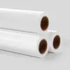 Papel Adesivo Transparente PET Etiqueta Impermeável Resistente a Rasgos Inquebrável Papel para Impressão Adesivo Alimentício Cosmético Redondo