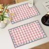 Mantel Bordado con Cuentas Decoración de Escritorio Resistente a Altas Temperaturas Almohadilla Aislante Térmico Anti quemaduras Estilo Ins Hecho a Mano Especial Antideslizante Dropshipping