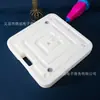 Hu Feng Mu Shang Qunxiang Group - Base para Globos con Soporte de Varilla de Fibra de Carbono Base Redonda Cuadrada para Inyección de Agua Arco