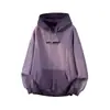 Sudadera con capucha para hombre estilo americano vintage lavada en primavera, marca de tendencia Ins, estampado de letras, sudadera pesada de alta calle 340G