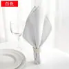 Paño de Boca Sentido de Alta Calidad Trapo Plegado Flor Barra Toda la Tela de Algodón Restaurante Hotel Jacquard Occidental Mantel Individual Rojo Limpia Tazas Alta Calidad