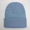 Gorro de punto resistente al frío con logotipo bordado para hombre y mujer, ideal para explosiones transfronterizas.