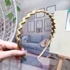Diadema Ondulada Color Morandi Mate Pinza para el Cabello para Mujer, Diadema para Lavarse la Cara, Accesorios Coreanos para el Cabello que No Dañan el Cabello