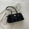 Bolsa de Axila de Moda de Estilo Nuevo para Otoño e Invierno Transfronteriza, Estilo Coreano, Bolso de Hombro Sencillo, Bolso Tote de Mano de Gran Capacidad, Lujo Ligero