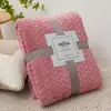 Manta Espessa com Padrão de Espiga de Trigo, Estoque Pronto para Exportação, Manta de Flanela Jacquard em Fleece de Coral, Manta de Presente, Manta de Ar Condicionado para Comércio Exterior