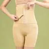 Calcinhas Modeladoras Pós-Parto de Cintura Alta com Controle de Barriga para Mulheres Modelagem Corporal Levanta Quadril Controle de Barriga Modelador Corporal Boxer Briefs