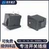 Interruptor de barco de reinicio KCD1 tamaño 15 * 21 mm 2 pines interruptor de alimentación de reinicio auto-reinicio interruptor pequeño