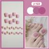 J121-160 usar manicure unha do pé transfronteiriço cor pura unha postiça usar manicure adesivo pronto atacado