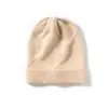 Cachemira 2026 Otoño/Invierno Nuevo para Mujer de Gama Alta Tejido Cálido Color Sólido Jacquard Gorro con Protección para Orejas Gorro Tejido Casual para la Cabeza