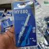 Pasta térmica CPU resistente a altas temperaturas HY880 para productos nuevos transfronterizos en jeringa 30g pasta de enfriamiento para CPU de laptop 5.15 silicona