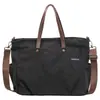 Bolso de Hombro Simple Versátil Japonés Gran Capacidad Estudiante Artístico Bolso de Mano Resistente al Desgaste Bolso Cruzado para Mujer