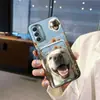 Adequado para Capa de Celular Moto Porta-Cartão de Casal Estiloso Simples Tendência à Prova de Poeira Slot para Cartão Porta-Cartão de Silicone Capa Macia Criativo