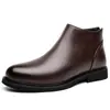 Botas Martin Masculinas 2026 Novo Estilo Botas de Trabalho Retrô Americano Botas Masculinas Casuais Versáteis Sapatos de Couro de Tamanho Grande Transfronteiriços