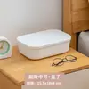 Caja de almacenamiento de escritorio cosméticos artículos diversos cesta de almacenamiento de snacks caja organizadora de cocina cajón doméstico caja de almacenamiento de plástico