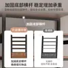 Estante de Almacenamiento de Tablero con Agujeros Laterales Estante de Almacenamiento Multicapa Exhibidor de Productos Vitrina Estante Isla para Tabaco y Vino de Supermercado con Puerta