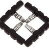 Cuero de freno de bicicleta cuero de freno de bicicleta de montaña delantero y trasero cuero de freno de 7 pulgadas bloque de freno clip silencioso cuero freno V de cuero
