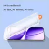 Película protectora de vidrio templado aplicable para Redmi Turbo 5/Poco X8 Pro Cabina libre de polvo con alta transmisión de luz LeReach