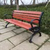 Bancos de parque, bancos de exterior, madera anticorrosión, para uso doméstico, zonas residenciales, plazas al aire libre, asientos de ocio, madera plástica, diseño octogonal