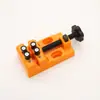 Mini Pinza Universal Ajustable para Perforación de Perlas y Herramienta de Fijación con Base de Nogal