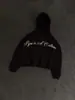 Estilo de Rua Americano Dark Vintage Retro Hip-Hop Casual Solto Personalidade de Nicho Moletom Novo Estilo