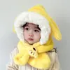 Gorro para Niños Bufanda para Bebé Gorro de una Pieza para Niños Otoño e Invierno Lindo Súper Lindo Gorro para Niños y Niñas Engrosado Cálido Bebé