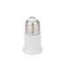 Portalámparas de conversión extendido E27, portalámparas universal con base de rosca E27 de 120 mm, casquillo de lámpara de plástico ABS, portalámparas de conversión E27
