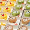 Caja de Empaque para Rollo de Pastel Día del Niño Decoración de Lazo de Paleta Inserto Rollo de Toalla Caja para Pastel de Postre