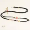Nueva Cadena de Collar de Cristal de Ágata Roja del Sur y Jade Hetian Estilo Chino Cadena para Colgar Colgante de Jade Joyería DIY