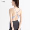 Roupa de Banho Personalizada para Mulheres com Bojo, Adequada para Clima Quente, Absorvente de Suor, Respirável, Terapia Solar, Antibacteriana, Sem Mangas