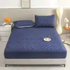 Protector de colchón impermeable de TPU para comercio exterior transfronterizo, funda de colchón acolchada a prueba de orina de cobertura total antideslizante, juego de protectores de colchón Simmons al por mayor
