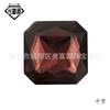 Cristal de estrás cuadrado octogonal de 8-23 mm con fondo puntiagudo, diamante de vidrio de color, forma de diamante, accesorios de joyería DIY