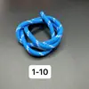 Serie Miu Cuerda Trenzada DIY de 5 mm Cuerda Redonda de Punto de Salto Colorida Cuerda para Bolso Intercolorido Ropa Cinturón Cuerda Sudadera Cordón para Zapatos