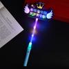 Barra Luminosa de Mano Accesorios de Ambiente Feliz Cumpleaños Arreglo de Ambiente Luminoso Aro para el Pelo con Purpurina para Niños y Niñas