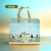 Bolsa Tote Halloween Colorida Estampada Personalizada Sacola Não Tecida Embalagem de Presente para Festa Bolsa de Presente de Natal Personalizada Atacado