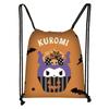 Bolsa de poliéster con cordón ajustable, nueva serie Sanrio de Halloween 2023, productos casuales de alta calidad.