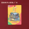 Imanes de Refrigerador de Madera Originales al por Mayor con una Tendencia Nacional, Souvenirs de Viaje de Beijing, Hangzhou, Shanghái, Tianjin, Wuhan, Cuidadosamente Seleccionados