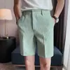 Pantalones Cortos Waffle para Hombre 2026, Nuevo Estilo de Verano, Color Sólido, Pantalones Casuales Delgados, Pantalones Blancos de Moda Tendencia para Hombre