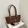 Ruien Bolsa de Axila Estilo Baguette para Mujer 2026 Otoño Nuevo Estilo Moda Casual Bolso Tote Bolso de Mano para el Trabajo