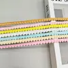 Em Estoque 1cm Feito à Mão DIY Bainha de Saia Colorida Decote Têxtil para Casa Bolsa Decoração de Roupas Acessórios Pequena Franja Borla Pom-Pom Barra de Renda