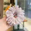 Tejido Fresco y Artístico Seleccionado Cuidadosamente Plisado Estampado Goma para el Cabello Sencilla Cotidiana Versátil Estilo para Viajar Accesorios para el Cabello Cola de Caballo Baja