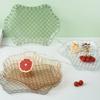 Nueva Mesa de Café de Lujo Estilo Europeo 2025 con Almacenamiento, Nuevo Plato para Frutas para Uso Doméstico en la Sala de Estar, Estilo Lujo Ligero