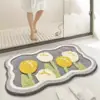 Alfombrillas Gruesas de Imitación Cachemir Transfronterizas para Piso de Baño, Alfombrillas Absorbentes de Dibujos Animados para Baño, Felpudos para Puerta de Entrada, Felpudos de Fácil Cuidado